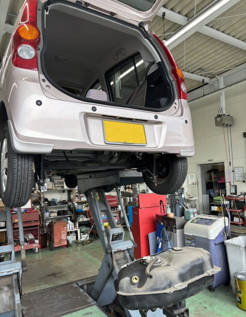 燃料タンク交換